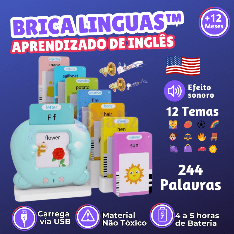 BrincaLínguas™ - Aprendizado de Inglês - Bializ