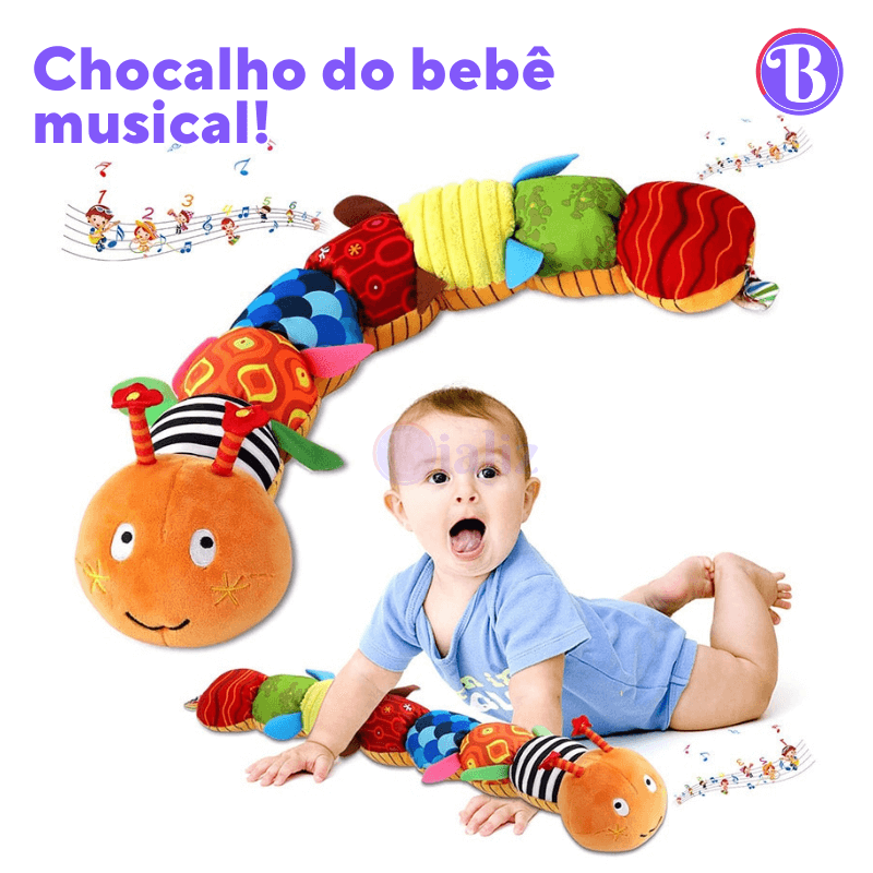Chocalho do Bebê Musical - Bializ