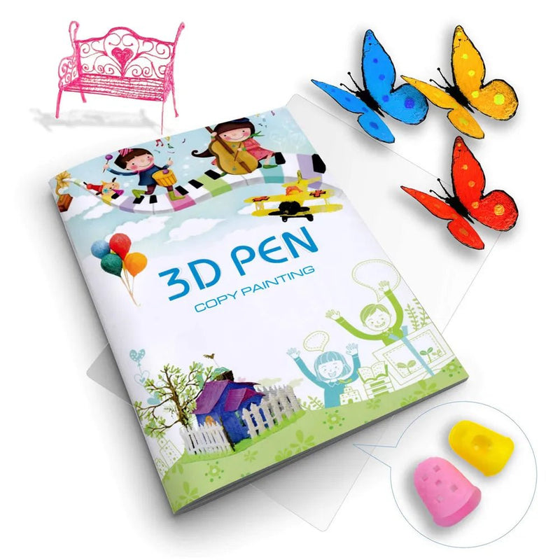 Livro reutilizável para desenho Caneta de impressão 3D - Bializ