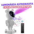 Luminária Astronauta Caixa de Som AstroLuz™ - Bializ