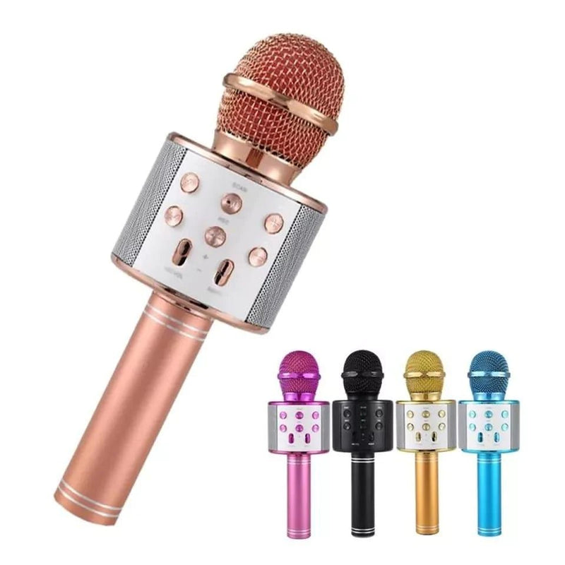 Microfone Karaokê Bluetooth Efeito Voz - Bializ
